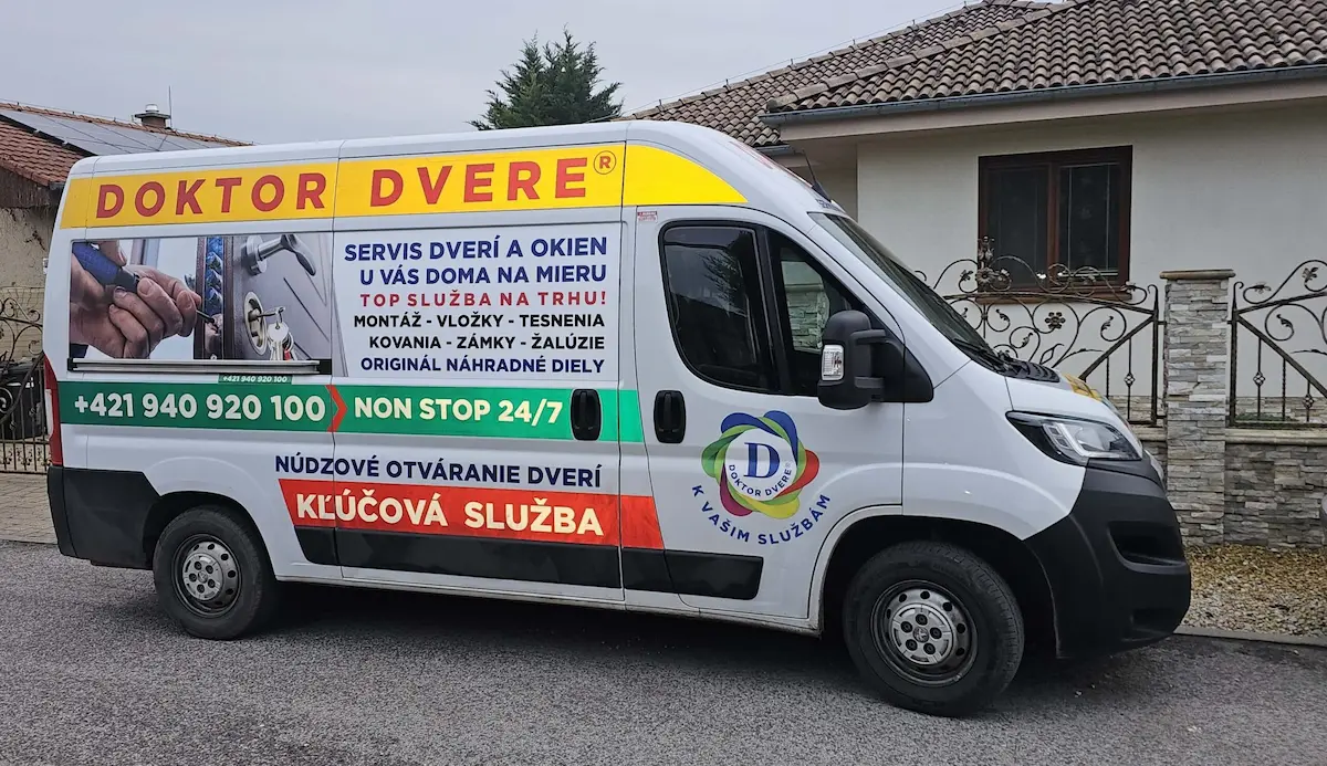 Servisné vozidlo Doktor Dvere