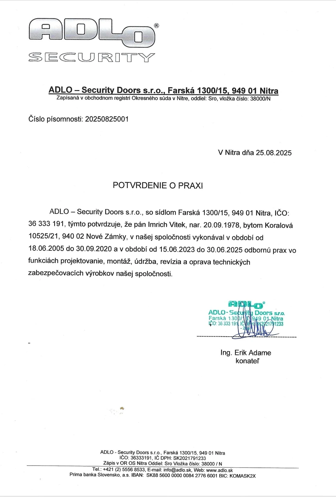 ADLO Prax
